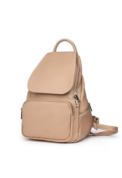 Rucsac din piele naturala Amadeus - Roz