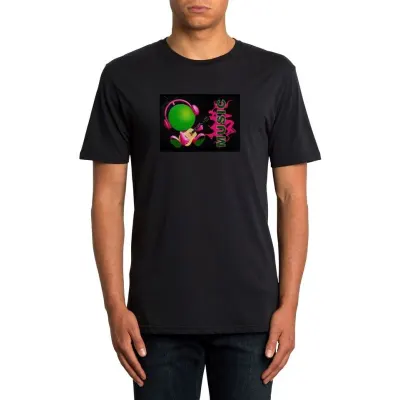 Tricou luminos cu egalizator Music, S, M, L