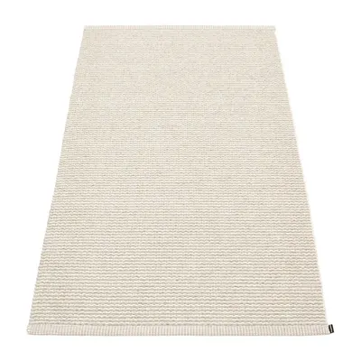 Covor pentru exterior și interior crem 85x160 cm Mono Linen Vanilla – Pappelina