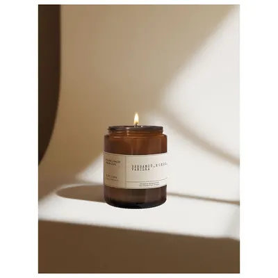 Lumânare parfumată din ceară de soia timp de ardere 40 h #32 Bergamot, Coconut, Vanilla – Perfumed Prague