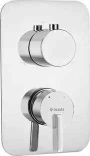 Capac pentru baterie cada, element extern BOX ascuns, crom, Deante Silia