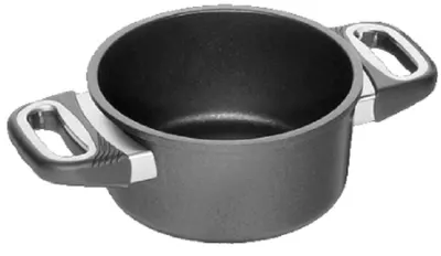 Oală adâncă AMT - 16 cm, 1.7 L, neagră