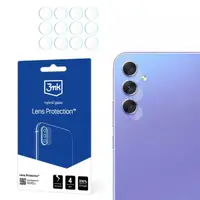 Folie de protectie Camera Spate 3MK Protection pentru Samsung Galaxy A55 5G A556 / A35 5G A356, Sticla Flexibila, Set 4 bucati, Transparenta