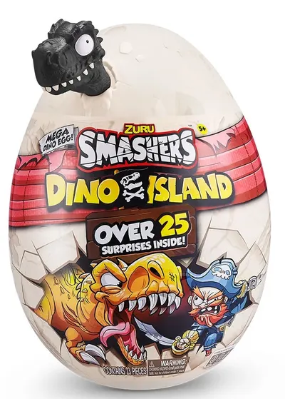 Jucărie pentru copii Zuru - Smashers Dino Island: Ou epic cu dinozaur roșu