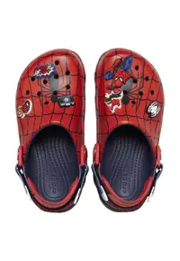 Saboti Team SpiderMan All Terrain Clog Kids - J5 US Albastru - Navy - Alb