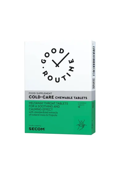 Cold-Care Chewable, 10 comprimate de supt, Good Routine