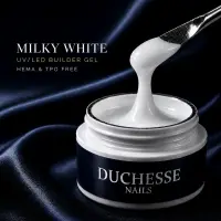 Gel UV/LED Constructie Unghii, Autonivelant, HEMA & TPO FREE, Milky White, 30g - Default Title