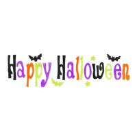 Stickere happy halloween