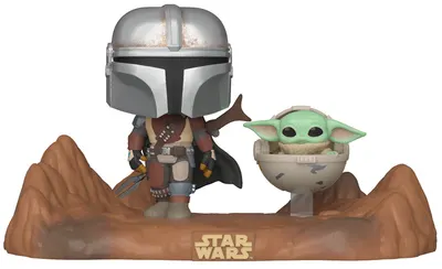 Figurina Funko Pop! Star Wars: The Mandalorian - Mandalorian & Child #390