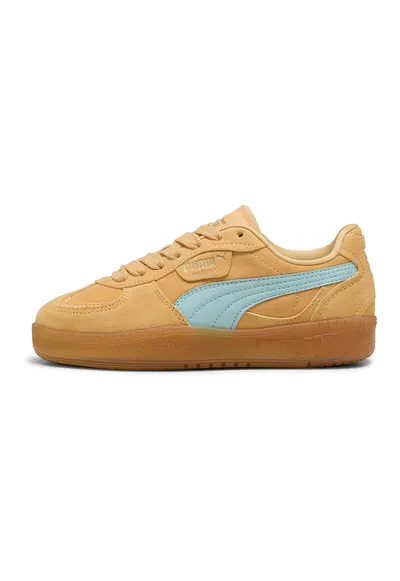 Pantofi sport Palermo Moda Xtra Gum low-cut - Albastru lavanda/Maro deschis