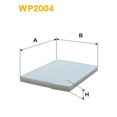 Filtru, aer habitaclu WIX FILTERS WP2004