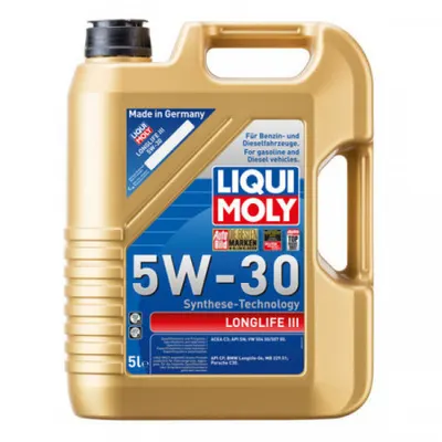 Ulei motor Liqui Moly Longlife III 5W-30 (20822) 5L 5L