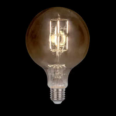 Bec Led Vintage Dimabil 8w E27 2800-3200k Auriu D:150