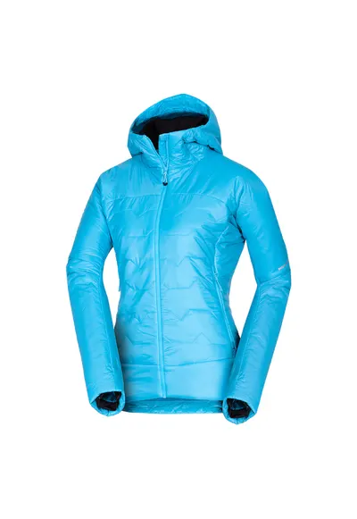 Geacă de damă căptușită cu Primaloft® MAKAILA - Albastru deschis
