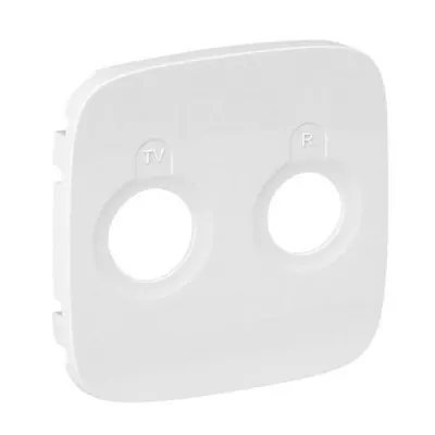 Placa Valena Allure - priza TV-R - alb