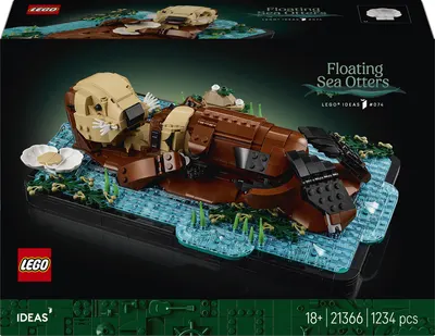 Constructor LEGO Ideas - Vidră de mare plutitoare (21366)