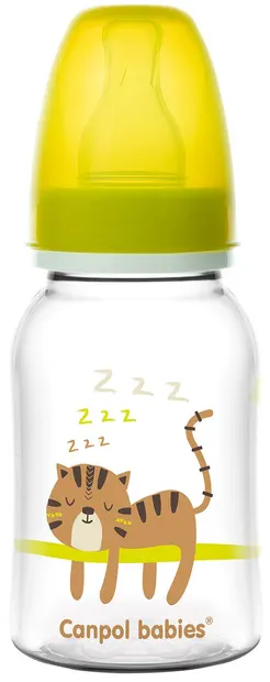 Biberon Canpol - Galben, 125 ml