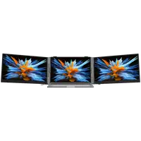 Portable monitor Blackview DCM6 Dual Screen 14inch 1920x1080 16:9 LCD 60Hz IPS 178 USB-C 3.1x3 for 13-17.3 inch laptops352.2x237