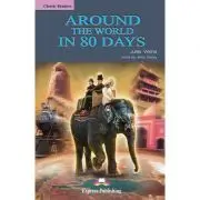 Around the world in 80 days. Retold Set cu CD