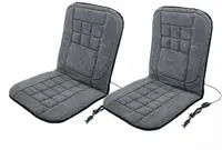 Set 2 huse scaun auto cu incalzire electrica 12V 2 trepte incalzire Nordic