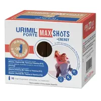 Urimil Forte Max Shots + Energy, 30 fiole la pret de 20, Natur Pharma