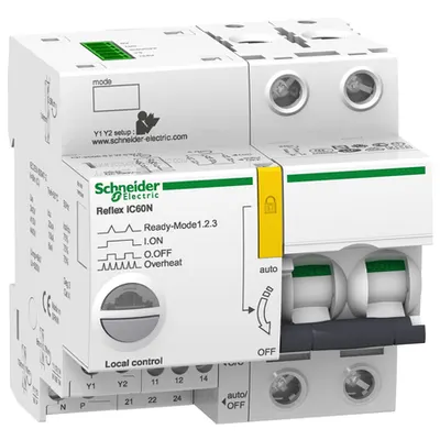 Reflex Ic60N Ti24 25 A 2P Curba C Intreruptor Automat Cu Cda Integrata
