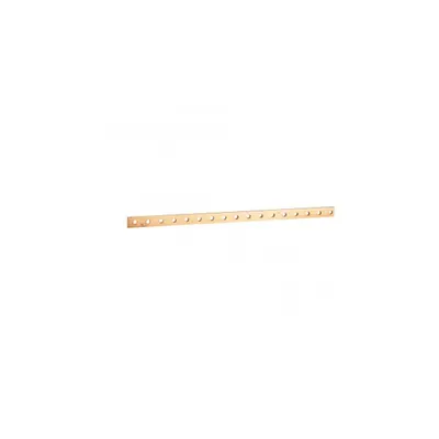 Bara de cupru rigida - section 25 x 5 mm - 270 to 330 A - L. 1750 mm