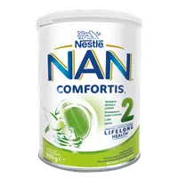 Lapte praf de continuare pentru bebelusi NAN Comfortis 2 de la 6 luni, 800g, Nestle