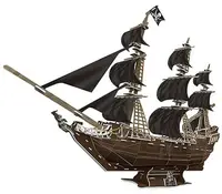 Puzzle 3D Raya Toys - Nava Black Pearl, 157 piese