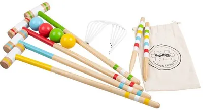 Set de joaca din lemn Bigjigs - Crichet de gradina