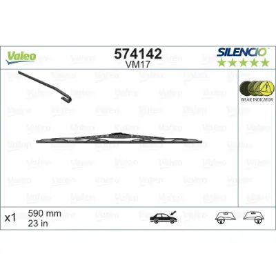Lamela stergator VALEO 574142