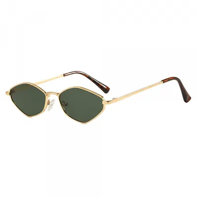 Ochelari De Soare Dama Techsuit 6206, Aurii Verzi