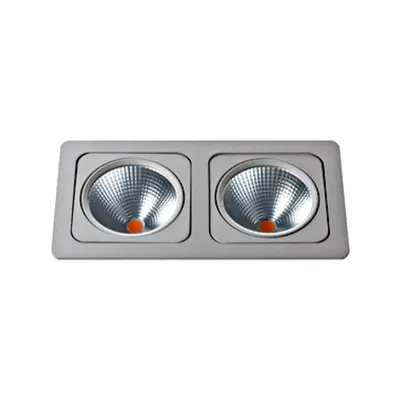 Vascello G2 swivelling 2 x 19W 3000K silver IP20