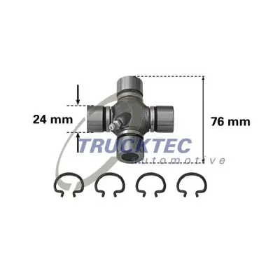 Articulatie, cardan TRUCKTEC AUTOMOTIVE 02.34.017