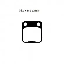 Placute frana FA054TT echivalent MCB510