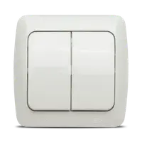 Eva Comutator PT IP54 Alb