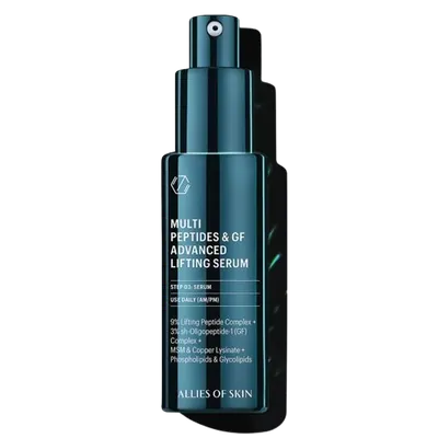 Ser de fata pentru uz zilnic Multi Peptides & GF Advanced Lifting Serum, 30ml, Allies of Skin