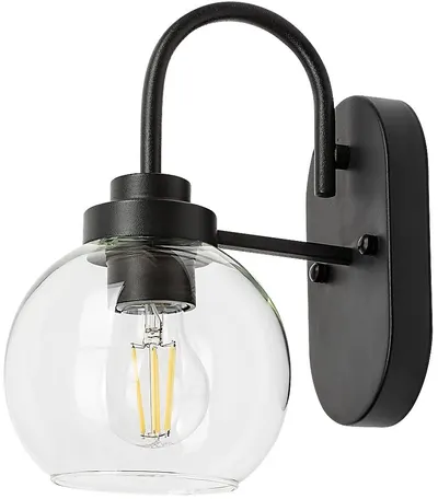 Aplică Rabalux - Tirina 75005, IP44, E27, 1 x 15 W, negru mat