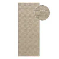 Covor tip traversă bej țesut manual din lână 80x200 cm Scala – Villeroy&Boch