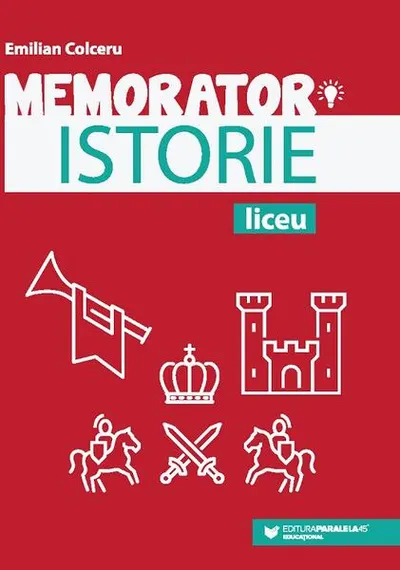 Memorator de istorie pentru liceu - Paperback brosat - Emilian Colceru
