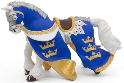 Figurina Papo Fantasy World - Calul Regelui Arthur