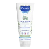 Gel de curatare 2 in 1 pentru par si corp, Mustela | 200 ml
