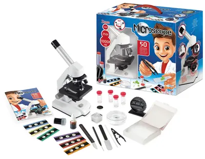 Microscop cu accesorii Buki Sciences - 50 de experimente