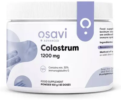 Colostrum Powder, 1200 mg, 100 g, Osavi