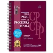 Codul penal si Codul de procedura penala Iulie 2026. Editie spiralata, tiparita pe hartie alba