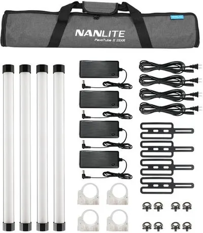 Kit 4 lampi Pixel RGB NanLite - PavoTube II 15XR