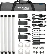 Kit 4 lampi Pixel RGB NanLite - PavoTube II 15XR