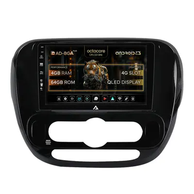 Navigatie Kia Soul (2014-2019), Android, A-Octacore 4GB RAM + 64GB ROM, 9 Inch - AD-BGA9004+AD-BGRKIT233V2