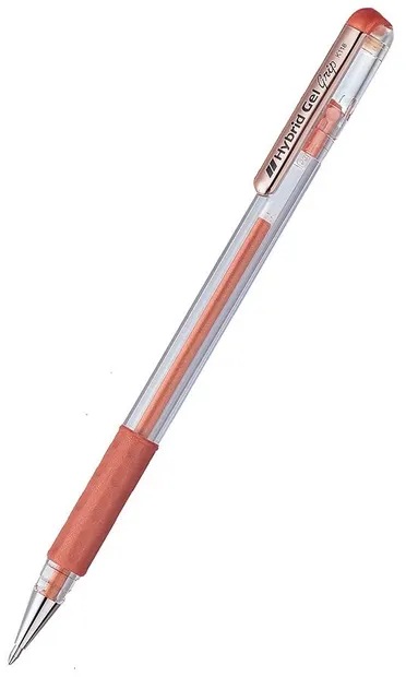 Roller Pentel - Hybrid Metal K 118 M - 0.8mm, bronz