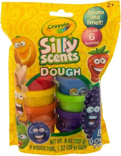 Set de plastilină Crayola Silly Scent, 8 culori